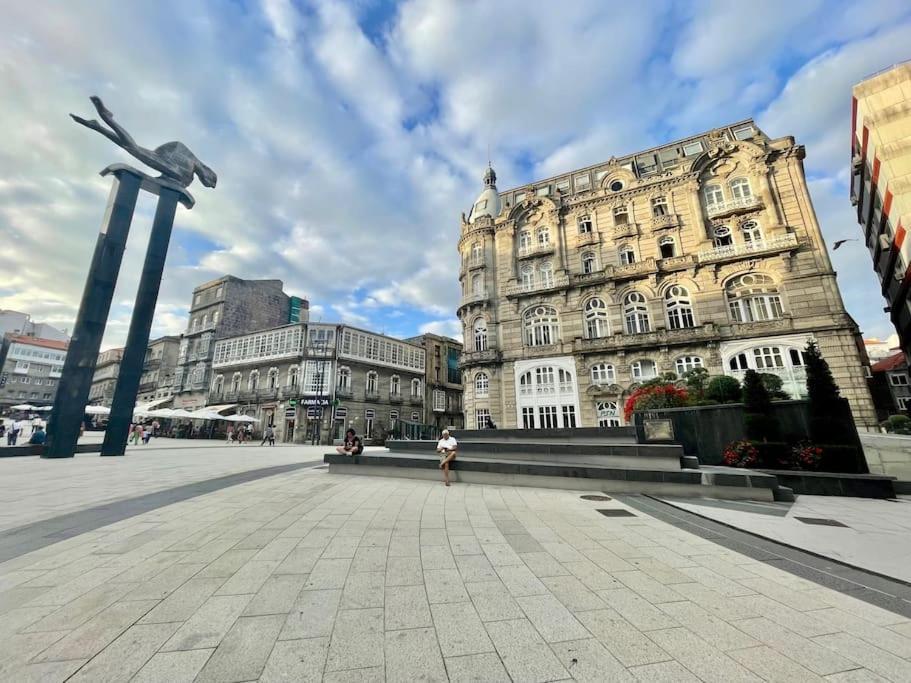 Espectacular Casa Centro De Vigoヴィラ エクステリア 写真